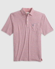 johnnie-O Original 4-Button Polo - Matthis Stripe Samba picture