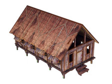 Micro Art Studio WW2 Pacific: Barracks Prepainted Terrain picture