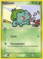 Pokemon Card - Crystal Guardians 45/100 - BULBASAUR (common) - NM picture
