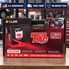 Solar Booster PAC ES2500 12V 1100 Peak Amps Portable Jump Starter picture