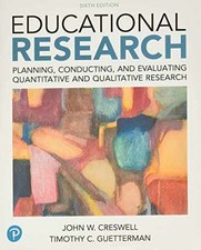 Educational Research: Planning, - Paperback, by Creswell John W. - Very Good picture