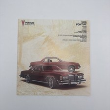 1976 Pontiac Lg 32pg Brochure Firebird Grand Prix LeMans Astre Bonneville Wagon picture