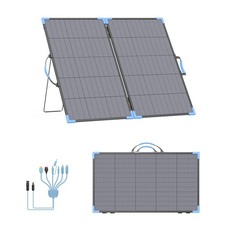 E-POWO Bifacial Folding Solar Panel 110W 220W for BLUETTI AC180 Elite 100 mini picture