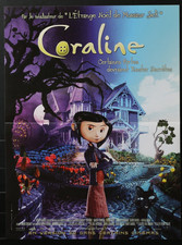 CORALINE Original French Petit Movie Poster 2009 Henry Selick Stop Motion picture