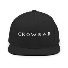 Crowbar Embroidered Snapback Hat picture