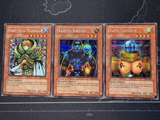 Yugioh WC4 Prismatic Secret Promos Kinetic Soldier Truesdale Slate Warrior NM picture