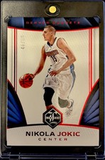 Nikola Jokic 2016-17 Panini Limited Basketball Red Spotlight #40 /99 Nuggets picture