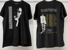 Double Sided Peter Murphy Tour Unisex 100% Cotton T-Shirt WA716 picture