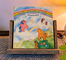 Vintage 1984 My Little Pony Adventure Book Hasbro Hardcover Listen N Look  picture