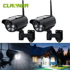 2PC Solar Motion Sensor Lights Outdoor Wireless LED Flood Security Spotlights picture
