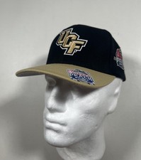 UCF Knights Hat Cap Strap Back One Size Black NCAA 2018 Peach Bowl Pacific picture