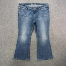 Torrid Jeans Womens 22S Blue Luxe Slim Boot Super Stretch Bootcut Plus Size picture