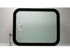 Fit 2008-2023 Freightliner Cascadia Conventional Cab Rear Driver Side Back Glass picture