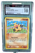 2005 Pokemon EX Delta Species Makuhita 75/113 CGC 10 picture