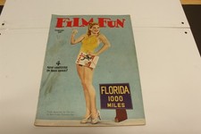 Vintage Film Fun Magazine 1939 Advertisements Actress Betty Grable Cover picture