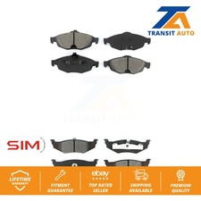 Front Rear Semi-Metallic Brake Pads Kit For Chrysler Sebring Dodge Stratus picture