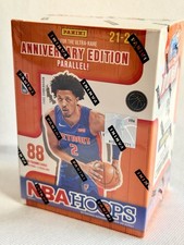 Panini 2021-22 NBA Hoops Basketball Blaster Box 88 Cards Anniversary Edition picture