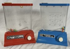 VINTAGE 1976 TOMY WATERFUL RING TOSS & TIC TAC TOE RETRO GAMES - READ picture