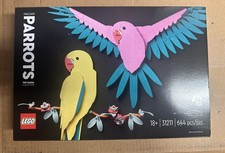 🚀🚀LEGO Art: The Fauna Collection Macaw Parrots Birds (31211) Wall Art🚀🚀 picture