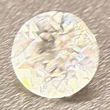CGRL Certified Natural Colorless Topaz Round Cut Transparent Loose Gem 0.87ct picture