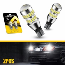 2x AUXITO 921 912 LED Reverse Backup Light Bulb 3000LM 6000K White Super Bright picture