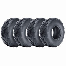 Set 4 145/70-6 145/70x6 ATV Tire Go Kart Street Mini Bike Tire 145x70x6 145 70-6 picture