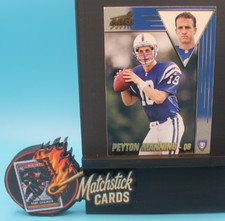 1998 Pacific Aurora Peyton Manning #71 Rookie RC HOF will not grade well picture