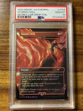 MTG✨STORM’S WILL (Jeska’s Will) FOIL✨SLD X MARVEL Storm PSA 10 RARE Sorcery picture