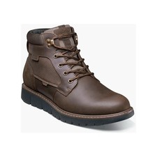 Nunn Bush Karnak Plain Toe Boot water resistance Brown CH 85088-215 picture