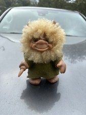 Vintage Rare 1965 7” DAM Things Viking Troll Horns and Saber Green Tunic picture