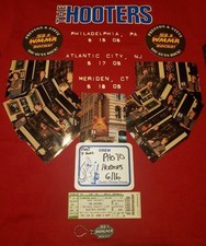 Vintage 2006 The Hooters Band Shirt, Ticket, Photos & More  - Super Rare  picture