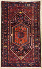 5x10 Vintage Zanjan Tribal Geometric Hand Knotted Wool Oriental Area Rug Boho picture
