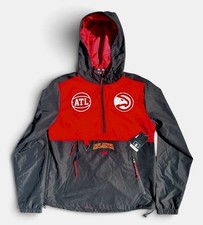 Atlanta Hawks Unisex Stadium Essentials Black Legend Quarter-Zip Hoodie Jacket picture