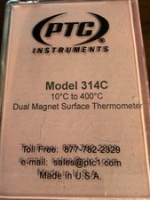 PTC Instruments Magnetic Industrial Rail Surface Thermometer  #314C picture