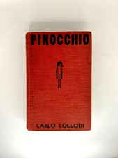 Vintage 1930s Pinocchio Carlo Collodi Goldsmith Hardcover Children's Classic picture