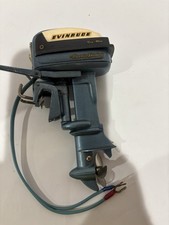 Vintage 1950’s Evinrude Big Twin Electric Motor “Runs” picture