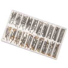 200Pack 10-20mm Assorted Watch Band Tube Pins Bracelet Rivet Set picture
