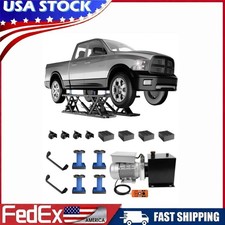 Portable Scissor Car Lift 7000 lb Capacity 26.8