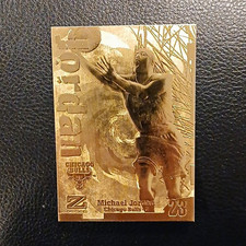 SkyBox 1997-98 Z-Force Super Boss Michael Jordan #23 Chicago Bulls /12698 picture