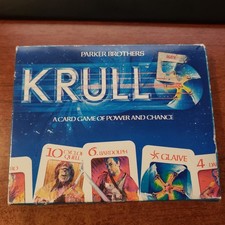 RARE Vintage 1983 Parker Brothers KRULL Card Game of Power & Chance New Open Box picture