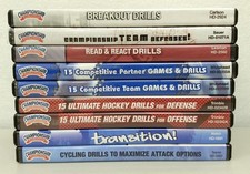 Championship Productions Ice Hockey 9 DVD Lot Coaching Educational Teaching NHL picture