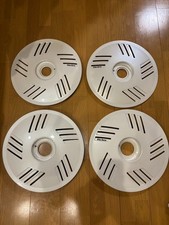 Rare Vintage ENKEI M5F Aero Bortex Covers 15 Inch Set of 4 (Staggered Depth) picture