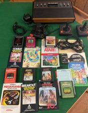 Atari 2600  Six Switch Video  Computer System Bundle Works on All  TVs Excellent picture