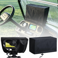 2Pcs Golf Cart Touchscreen Cover Waterproof Dustproof Cover with Drawstring Golf picture