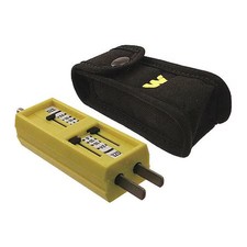 Woodhead 1760 Receptacle Tension Tester, Plastic, Ss picture