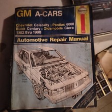 GM-A Cars Repair Manual 1982-1990 picture