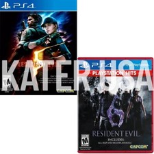 Resident Evil 5 + 6 Playstation Hits PS4 Brand New Bundle (Action/Adventure) picture