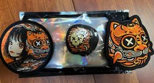 Castle x Grayscale CxG Yoshizaki Designs Neko Tiger Patch Set EDC picture