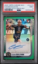2025 Chrome MLS Autographs Cavan Sullivan Green Refractor /99 PSA 9 POP 3 🔥 picture