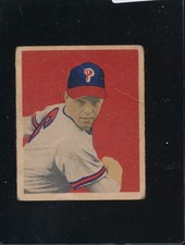 1949 Bowman Robin Roberts RC #46 - Phillies - Gd - D4765 picture